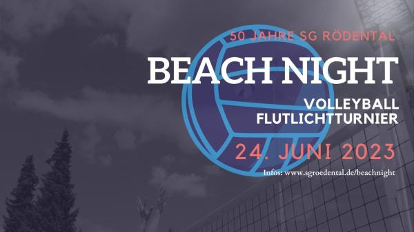 Beachnight Volleyball-Flutlichtturnier